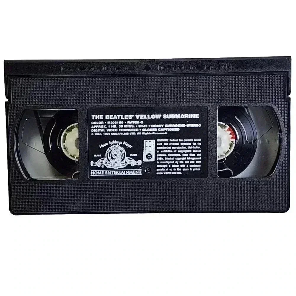 The Beatles Yellow Submarine VHS 1999